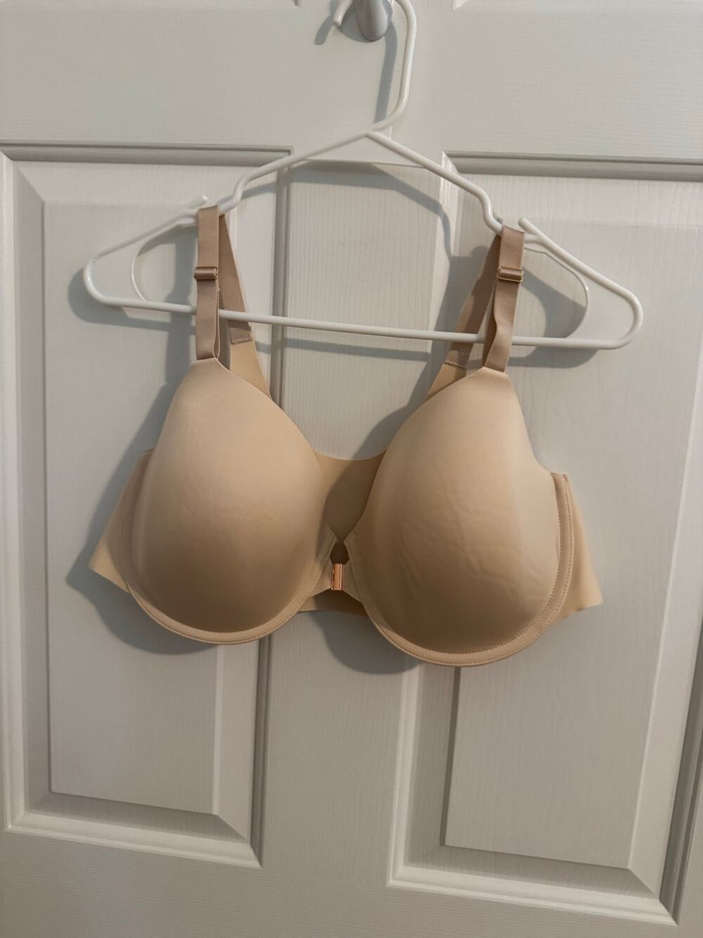 Soma Vanishing 360 Perfect Coverage Underwire Front Close Bra Blush Pink 42C